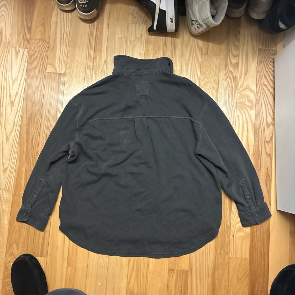 Black Button-Up Shirt - Picture 4 of 4